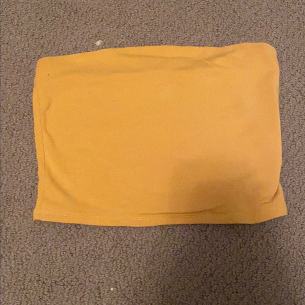 Yello tube top